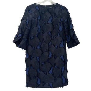 Badgley?Mishka 3 4 Sleeve 60s Style Cocktail Dress